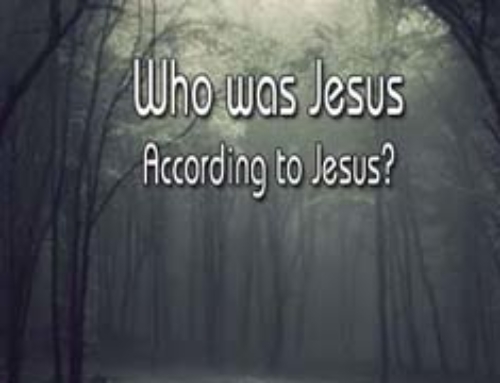 ¿Quién era Jesús según Jesús?