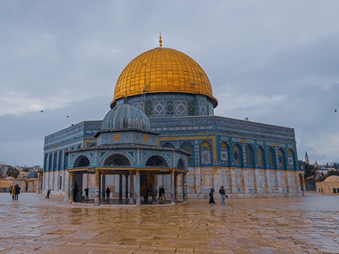 Image of the Dome of the Rock in Jerusalem