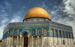 Dome of the Rock in Palestine