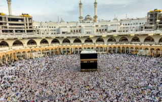 Muslims at Hajj