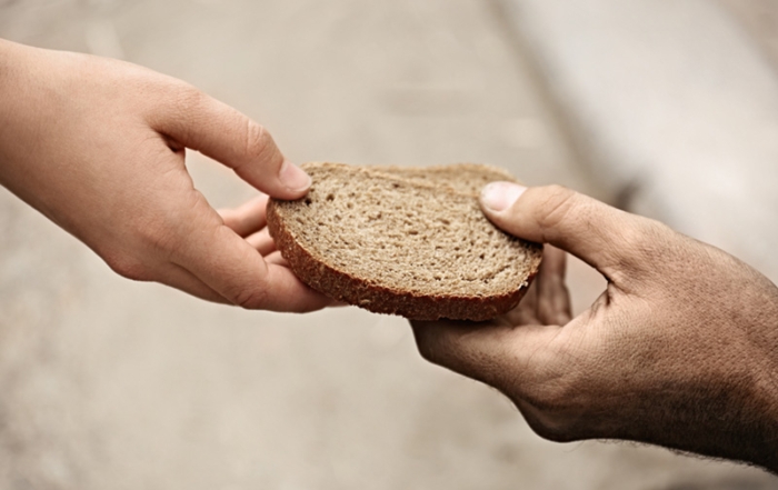 Feeding the poor